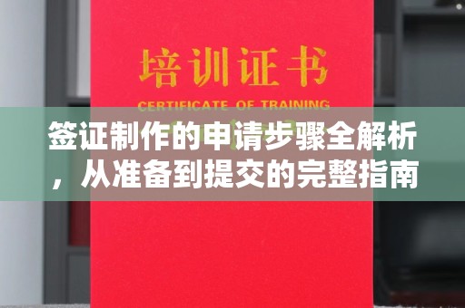 西畴签证制作的申请步骤全解析，从准备到提交的完整指南