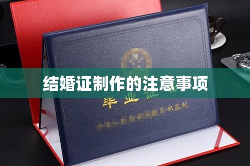西畴结婚证制作的注意事项