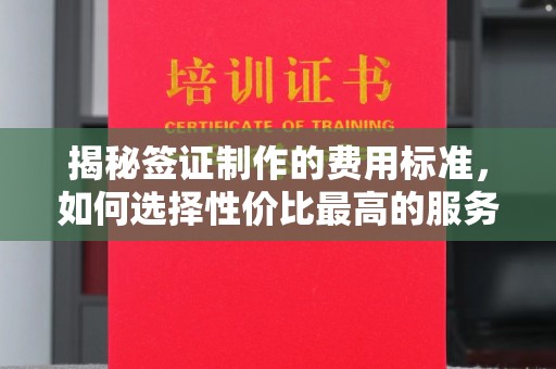 西畴揭秘签证制作的费用标准，如何选择性价比最高的服务？