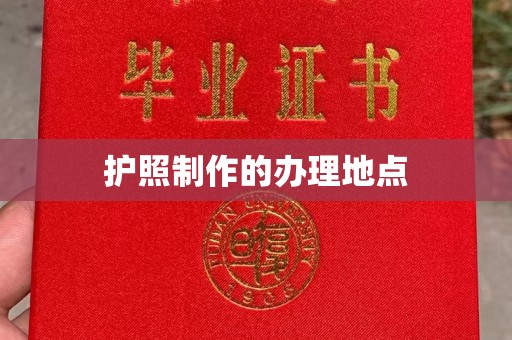 西畴护照制作的办理地点