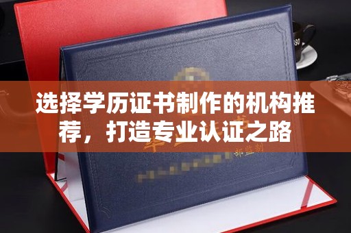 西畴选择学历证书制作的机构推荐，打造专业认证之路