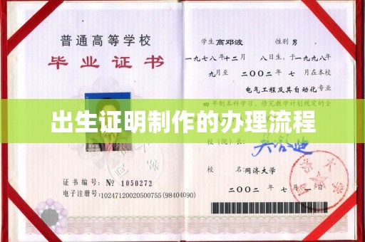 西畴出生证明制作的办理流程
